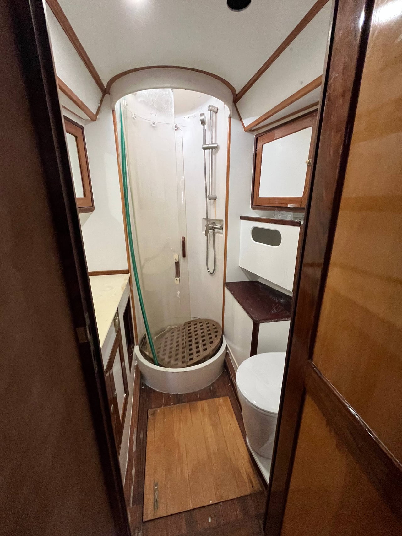 Il bagno a bordo